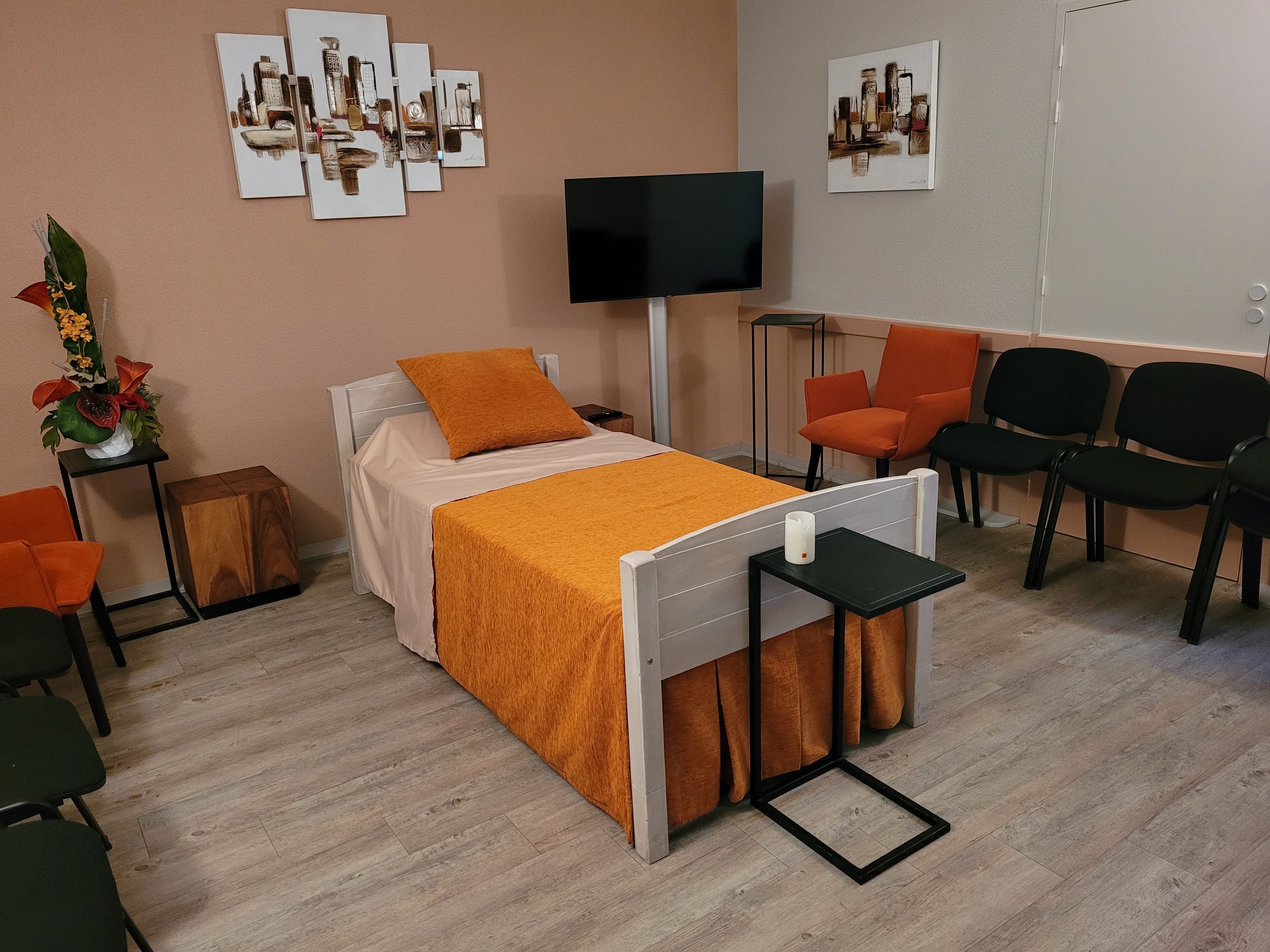 Vue du funérarium de Legé