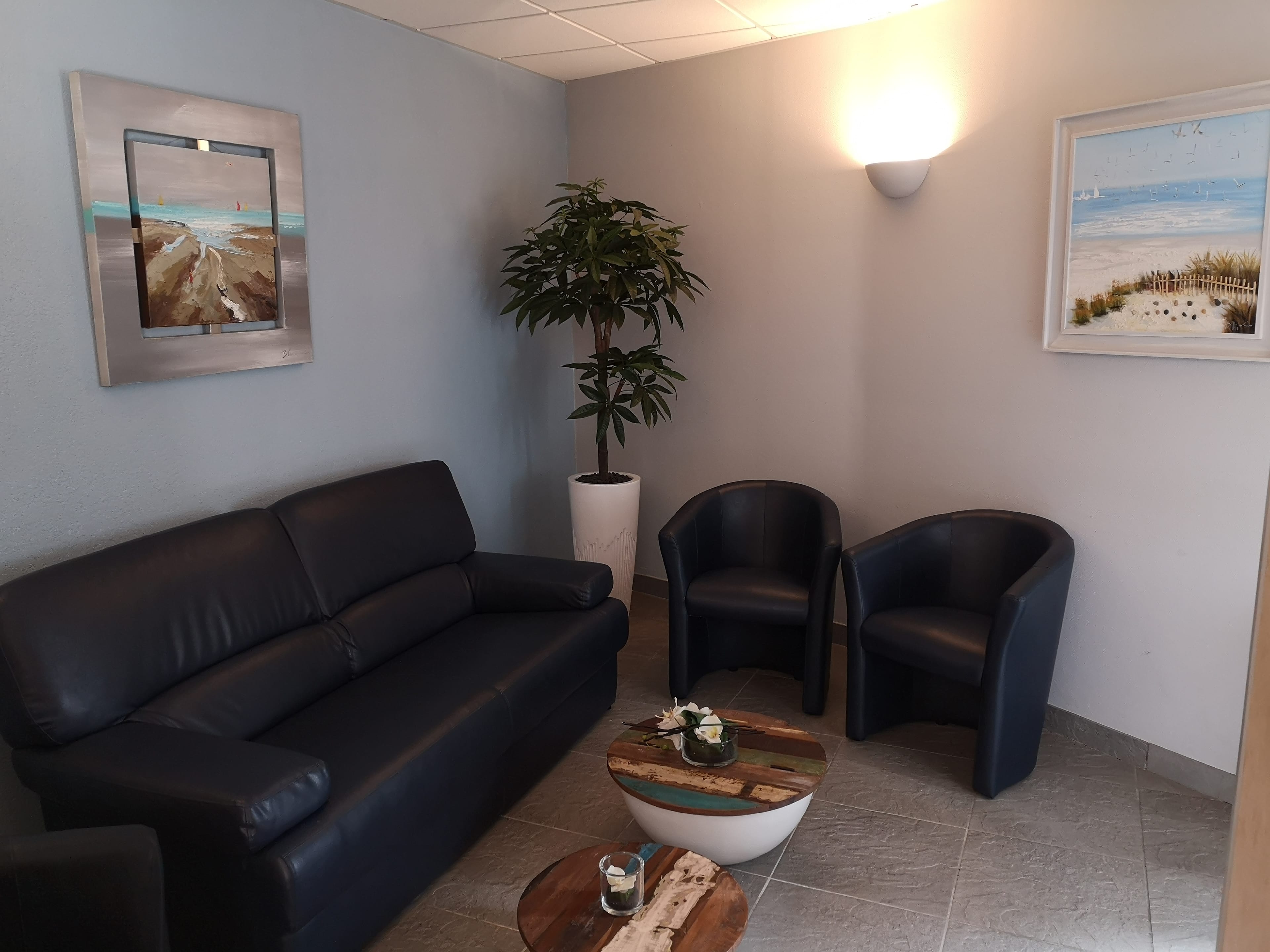 Vue du funérarium de Legé