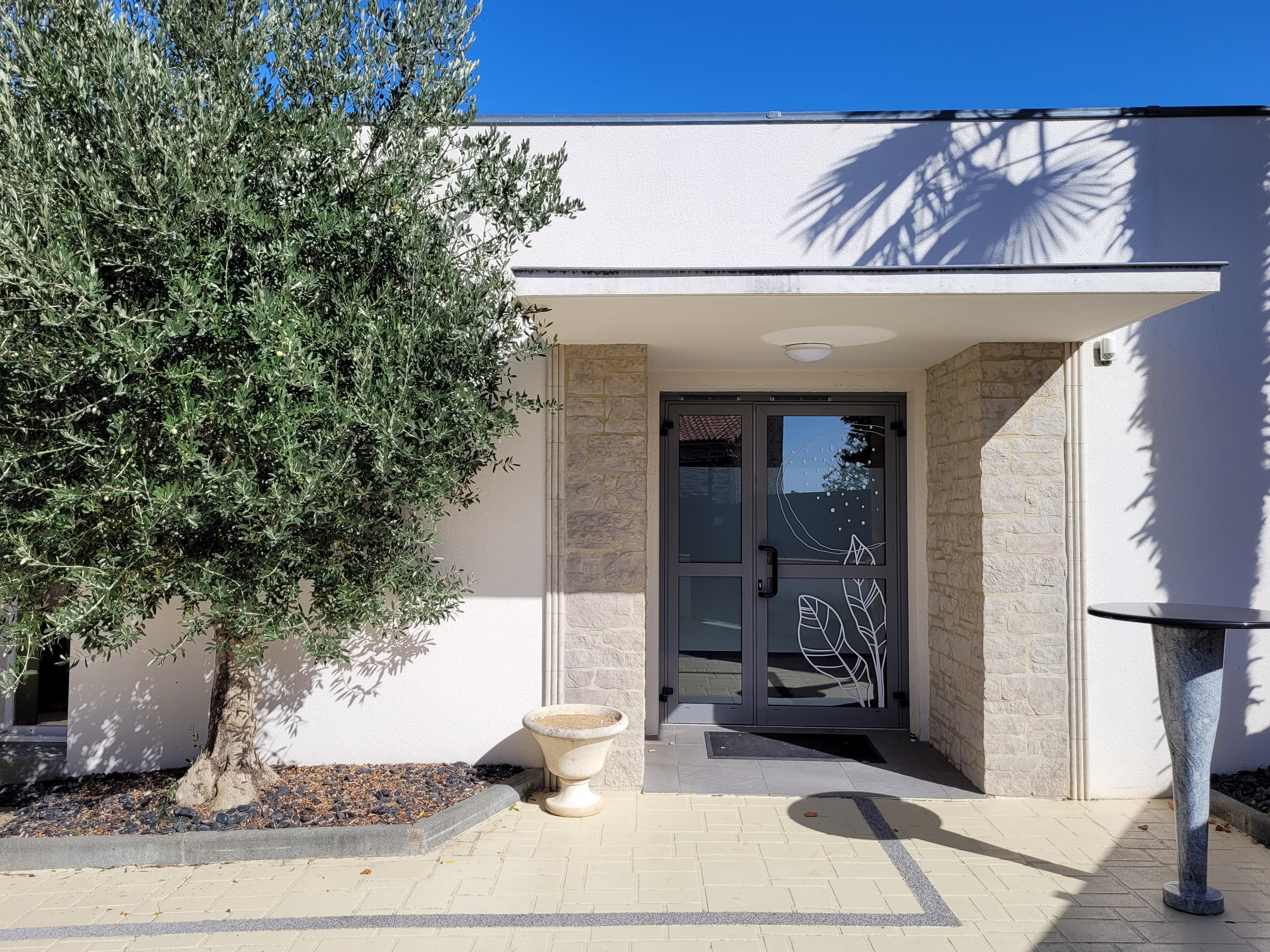 Vue du funérarium de Legé