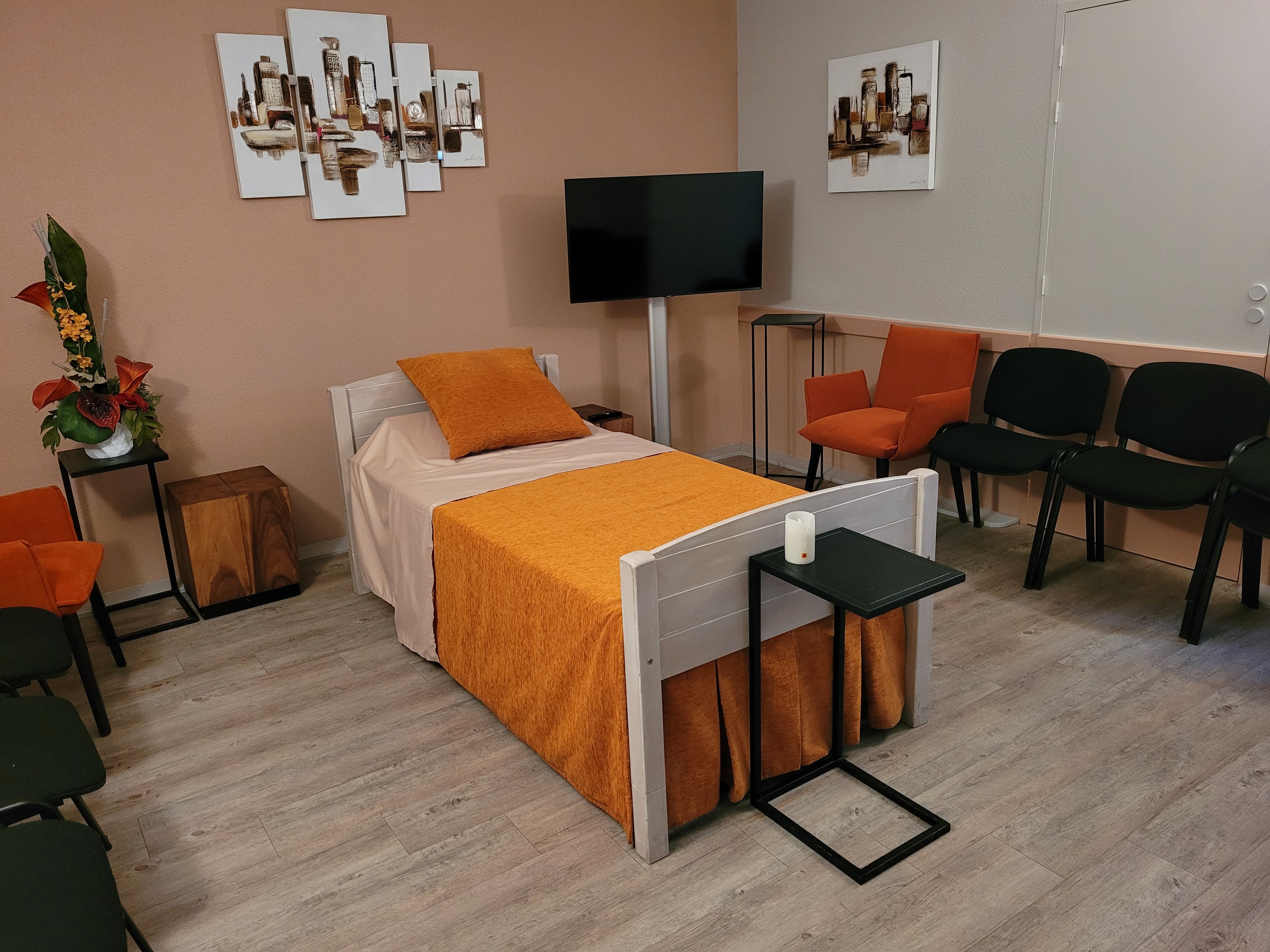 Vue du funérarium de Legé